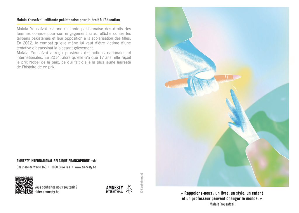 Cartes de citations illustrées