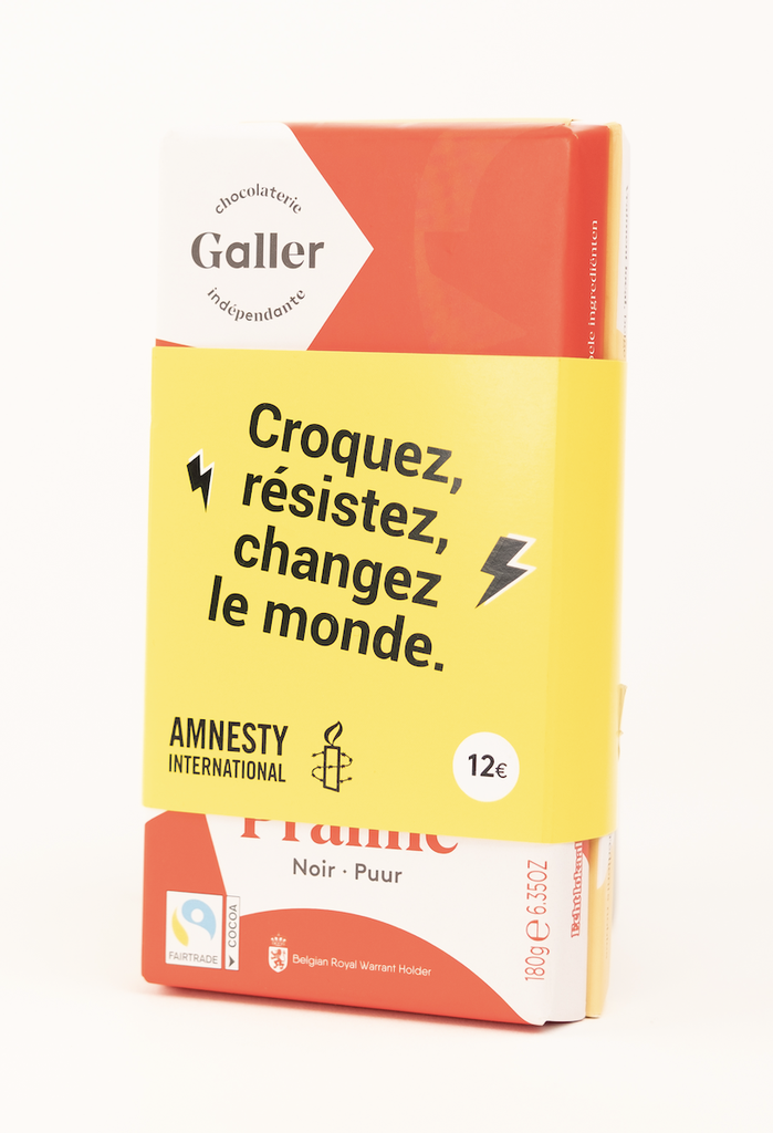 Chocolat Galler fourrées praliné noir et manon blanc 