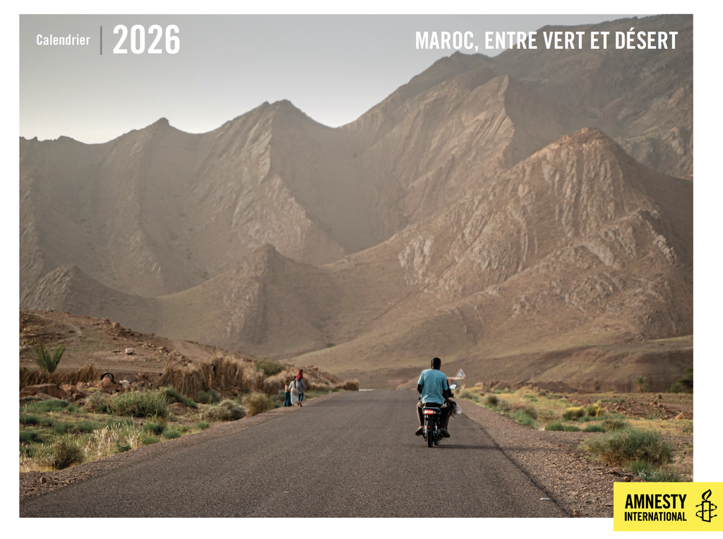 Calendrier 2026 photos couleurs du Maroc