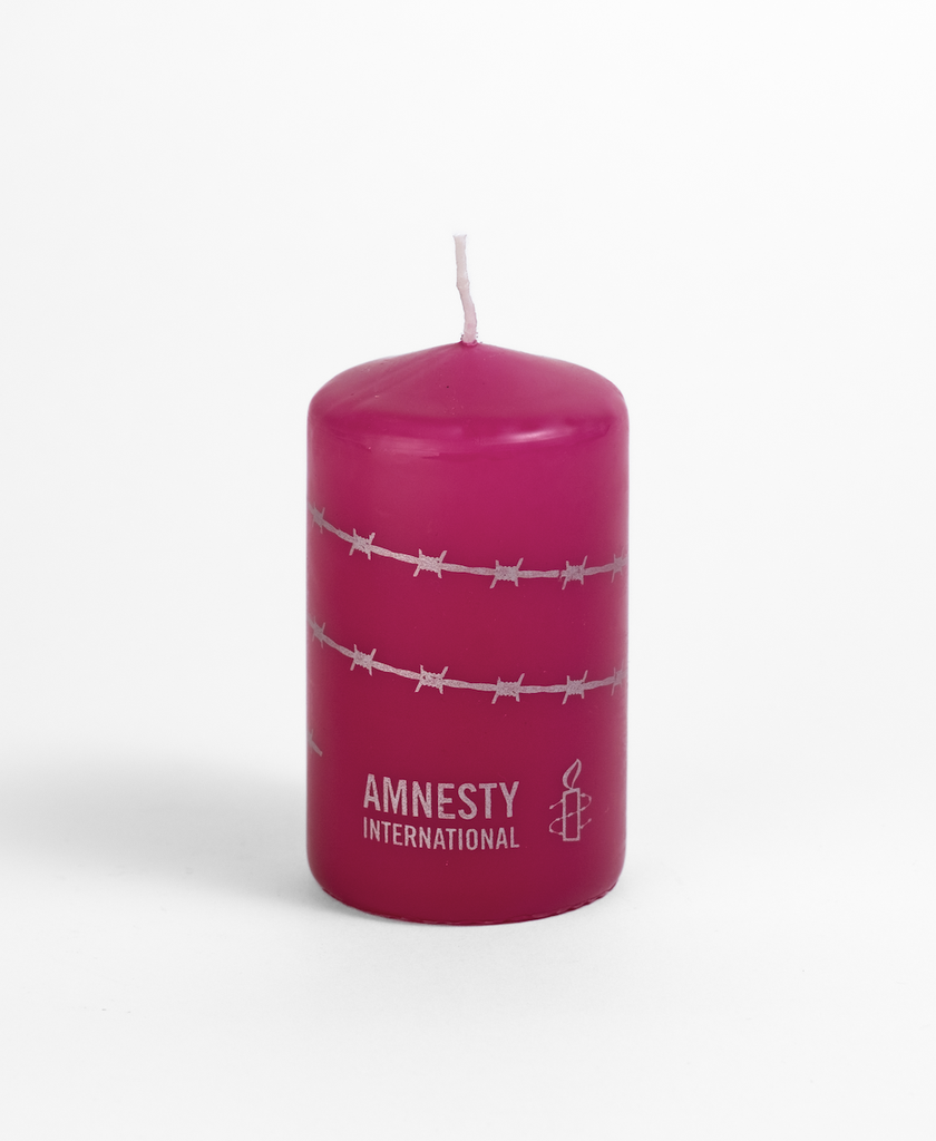 Bougie classique fushia