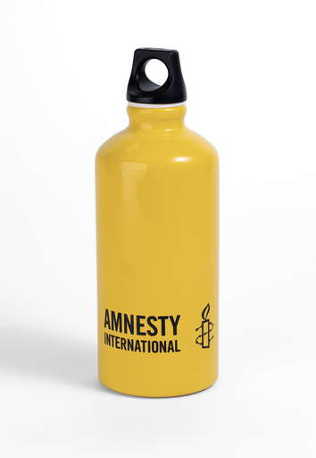 [6222] Gourde jaune Amnesty
